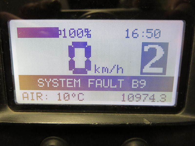 Brammo Empulse R, Kilometerstand: 10974,3