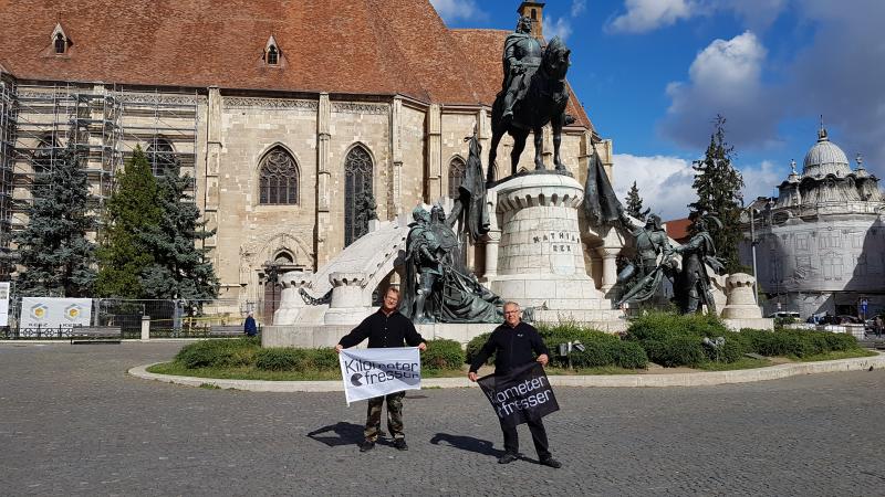 RO, Cluj-Napoca, Statue von Matthias Corvinus, 46.769494, 23.589889, 20180925.jpg