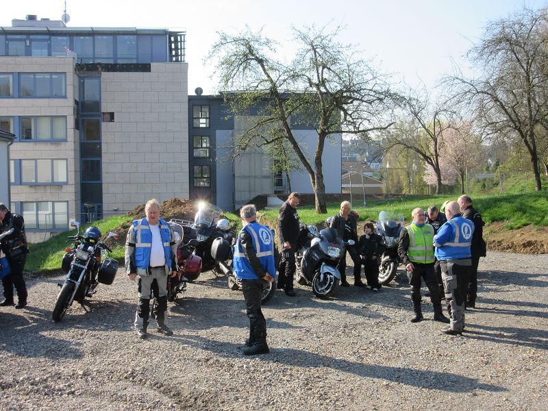 Helfer-Parkplatz