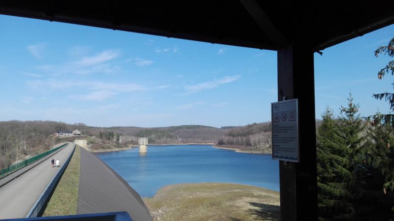 Wehebachtalsperre Aussichtsturm