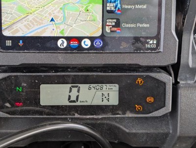 CRF1100 am 29 April 2025 64087km