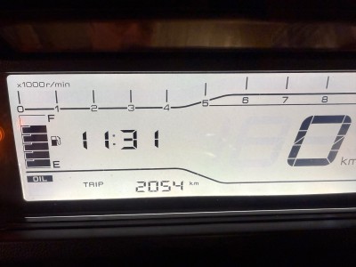 Hallo hier ist DvGg1(Detti). <br />Mein Kilometerstand. Fahrzeug: (TracerGT9+ /1630 km) &amp; (Tricity 300 / 2054 km)