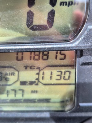 18815 miles