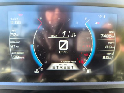 Yamaha Niken GT Start Kilometer