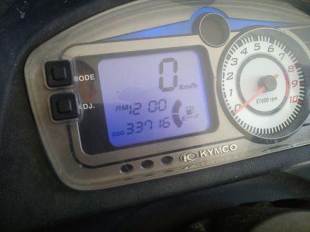 Stand 04.03.2013<br />Kymco 33716<br />Bandit  Wintschlafbedingt unverändert