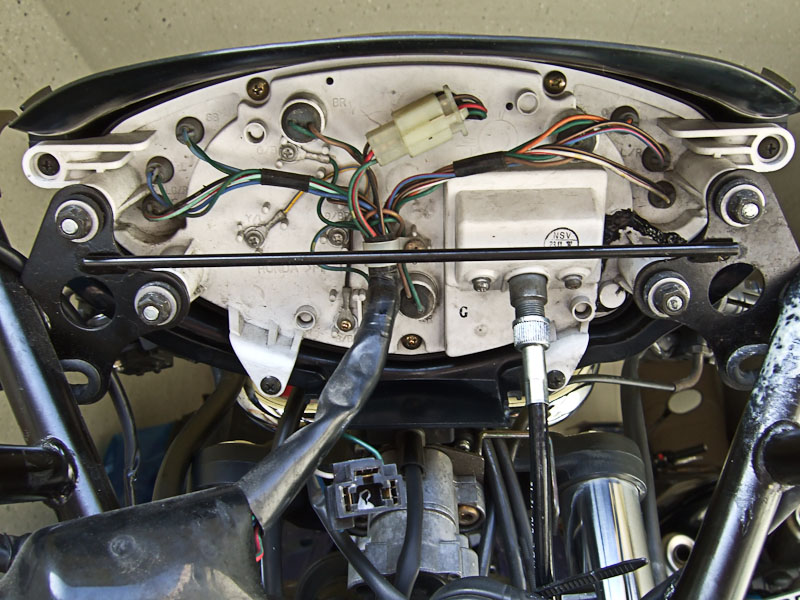 Instrumententräger von unten