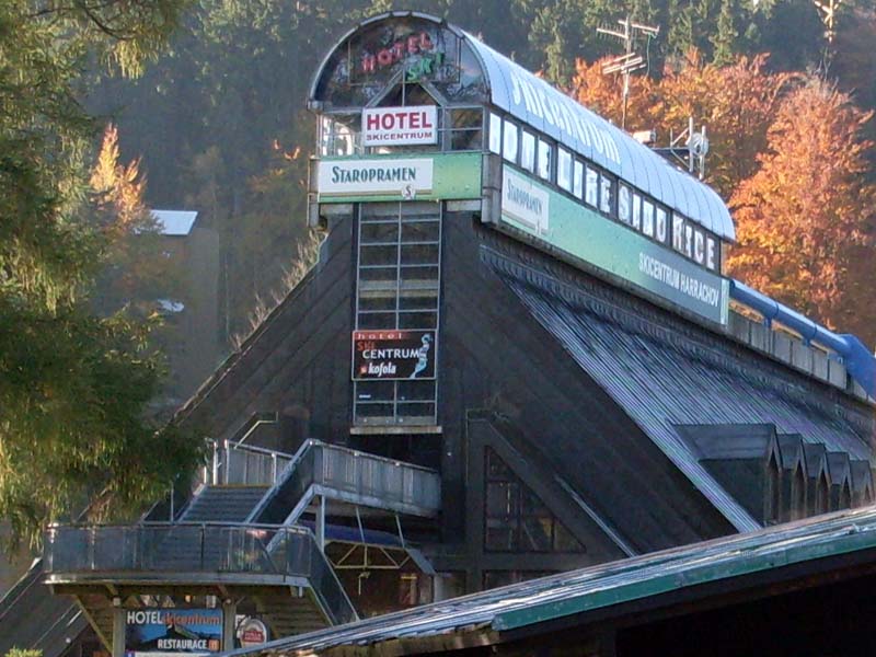 unser Hotel in Harrachov