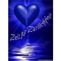 Herz blau-Zeit für Zärtlichkeit.gif