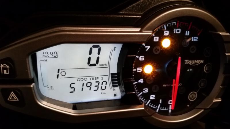 Tachostand Tiger Explorer