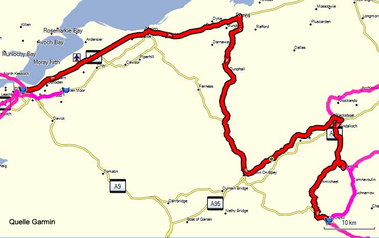 Inverness - Tomintaul