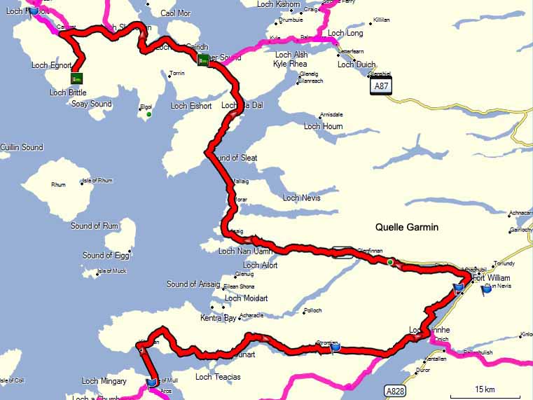 Isle of Mull - Isle of Skye